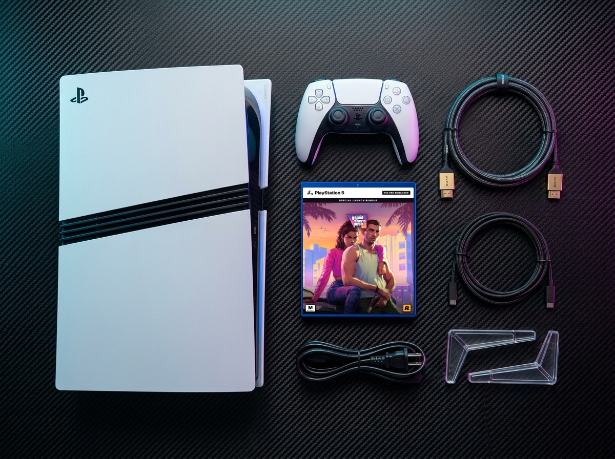 PlayStation 5 Pro Special Launch Bundle Complete Hardware Laydown